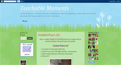 Desktop Screenshot of jayme-teachablemoments.blogspot.com