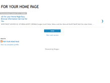 Tablet Screenshot of 4uhomepage.blogspot.com