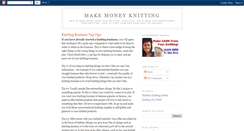 Desktop Screenshot of makemoneyknitting.blogspot.com