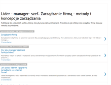 Tablet Screenshot of lider-manager.blogspot.com