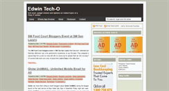 Desktop Screenshot of edwintech-o.blogspot.com