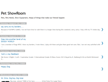 Tablet Screenshot of petshowroom.blogspot.com