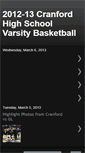 Mobile Screenshot of cranfordhoops.blogspot.com
