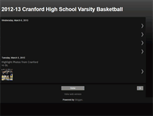 Tablet Screenshot of cranfordhoops.blogspot.com