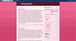 Desktop Screenshot of cheapairfaress.blogspot.com