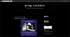Desktop Screenshot of blogprock.blogspot.com