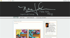Desktop Screenshot of nancies-art.blogspot.com