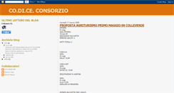 Desktop Screenshot of consorziocodice.blogspot.com