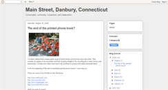 Desktop Screenshot of mainstreetdanbury.blogspot.com