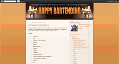 Desktop Screenshot of happybartending.blogspot.com