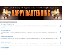 Tablet Screenshot of happybartending.blogspot.com