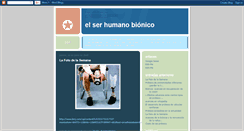 Desktop Screenshot of bionicoupc.blogspot.com