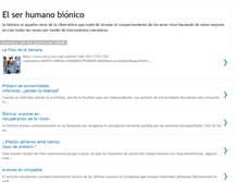 Tablet Screenshot of bionicoupc.blogspot.com