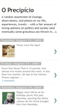 Mobile Screenshot of oprecipicio.blogspot.com