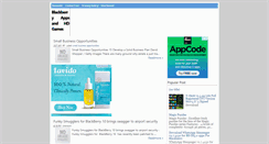 Desktop Screenshot of myblackberryhd.blogspot.com