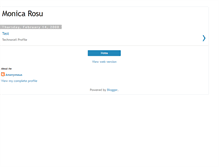 Tablet Screenshot of monicarosu.blogspot.com