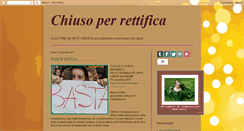 Desktop Screenshot of chiusoperrettifica.blogspot.com