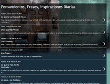 Tablet Screenshot of pensamientos-frases-diarias.blogspot.com