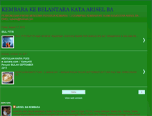 Tablet Screenshot of kembaraariselba-subaria.blogspot.com