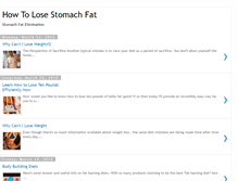 Tablet Screenshot of bellyfat-loss.blogspot.com