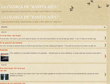 Tablet Screenshot of lacharcaderanitazul2.blogspot.com