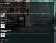 Tablet Screenshot of faizalsidik.blogspot.com
