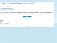 Tablet Screenshot of opencarry.blogspot.com