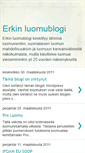 Mobile Screenshot of erkinluomu.blogspot.com