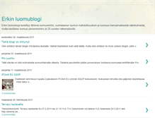 Tablet Screenshot of erkinluomu.blogspot.com