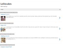 Tablet Screenshot of lolliecakes.blogspot.com