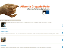 Tablet Screenshot of alfareriavillafranca.blogspot.com