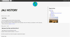 Desktop Screenshot of jmjhistory.blogspot.com