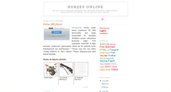 Desktop Screenshot of herseyonline.blogspot.com