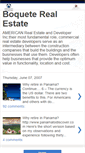 Mobile Screenshot of boqueterealestate.blogspot.com