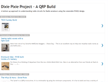 Tablet Screenshot of dixiepixieproject.blogspot.com