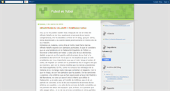 Desktop Screenshot of fubolesfubol.blogspot.com