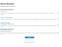 Tablet Screenshot of bisnis-bisnisan.blogspot.com