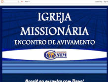 Tablet Screenshot of encontrodeavivamentoim.blogspot.com