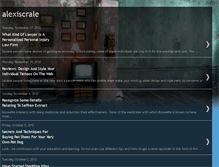 Tablet Screenshot of alexiscrale.blogspot.com