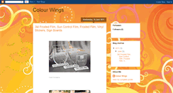 Desktop Screenshot of colourwingscbe.blogspot.com