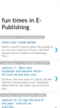 Mobile Screenshot of funtimesepublishing.blogspot.com