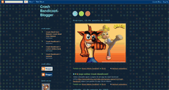 Desktop Screenshot of crashbandicoot-blogger.blogspot.com