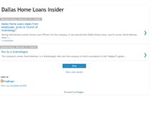 Tablet Screenshot of dallashomeloansinsider.blogspot.com