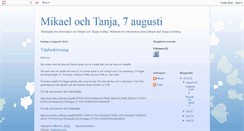 Desktop Screenshot of mikaelochtanja.blogspot.com