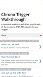 Mobile Screenshot of chronotriggerwalkthrough.blogspot.com
