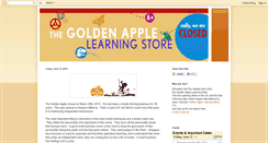 Desktop Screenshot of goldenapplels.blogspot.com