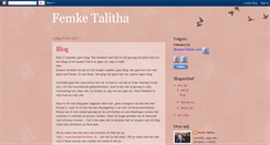 Desktop Screenshot of femketalitha.blogspot.com