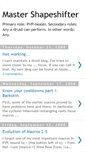 Mobile Screenshot of mastershapeshifter.blogspot.com