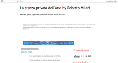 Desktop Screenshot of lastanzaprivatadellarte.blogspot.com