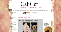 Desktop Screenshot of caligerl.blogspot.com